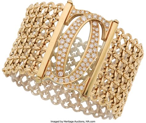 cartier diamond gold bracelet|aftermarket diamond cartier bracelet.